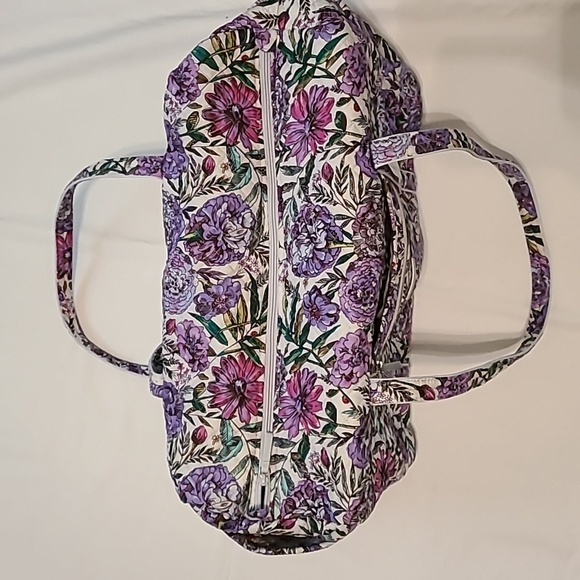 Vera Bradley Large Travel Duffel, Lavender Meadow, NWT - Picture 5 of 16